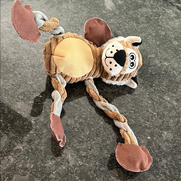 Plush Dog Toy Tiger with Rope Limbs Tug & Move Limbs 8” Dog Toy NWT - Picture 7 of 10